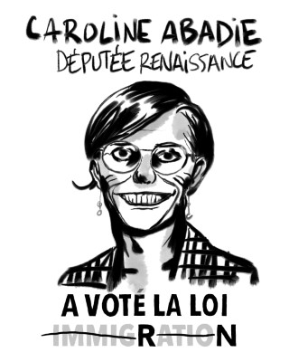 Portrait de Caroline Abadie par Terreur Graphique