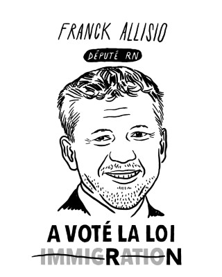 Portrait de Franck Allisio par Quentin Faucompré