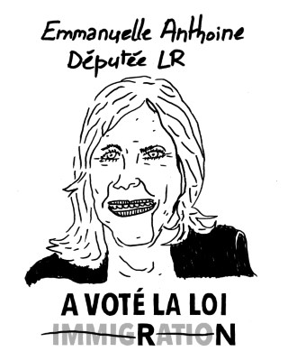 Portrait de Emmanuelle Anthoine par Grégory Jarry