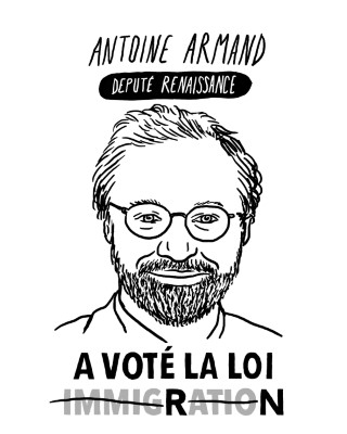 Portrait de Antoine Armand par Quentin Faucompré