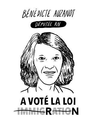 Portrait de Bénédicte Auzanot par Quentin Faucompré