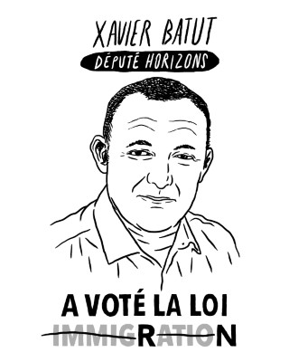 Portrait de Xavier Batut par Quentin Faucompré