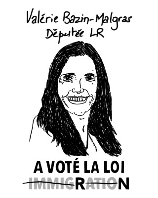 Portrait de Valérie Bazin-Malgras par Grégory Jarry