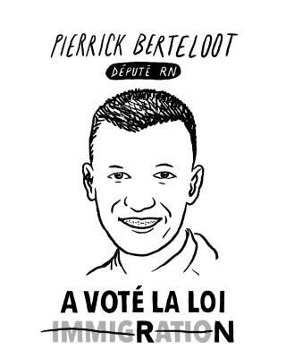 Portrait de Pierrick Berteloot par Quentin Faucompré