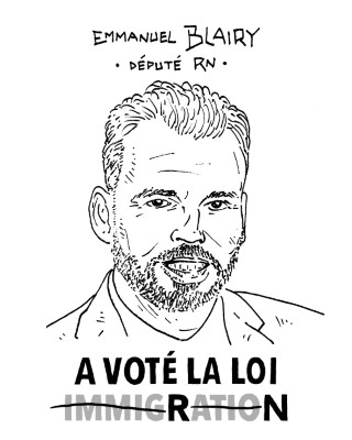 Portrait de Emmanuel Blairy par Roman Rolo