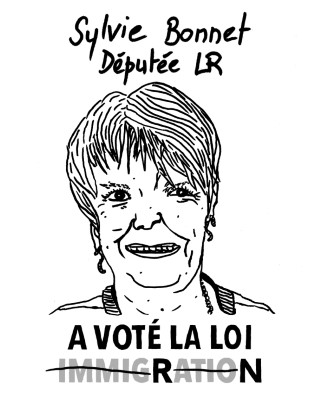 Portrait de Sylvie Bonnet par Grégory Jarry