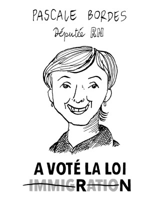 Portrait de Pascale Bordes par Anne Simon