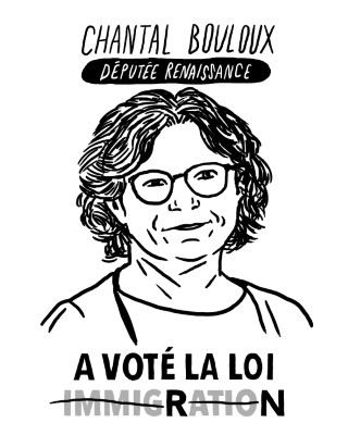 Portrait de Chantal Bouloux par Quentin Faucompré