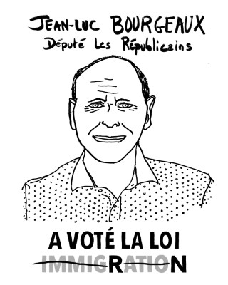 Portrait de Jean-Luc Bourgeaux par Nicole Augereau