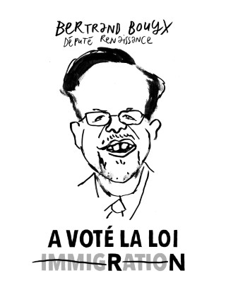 Portrait de Bertrand Bouyx par Loïc Sécheresse