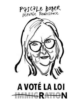 Portrait de Pascale Boyer par Loïc Sécheresse