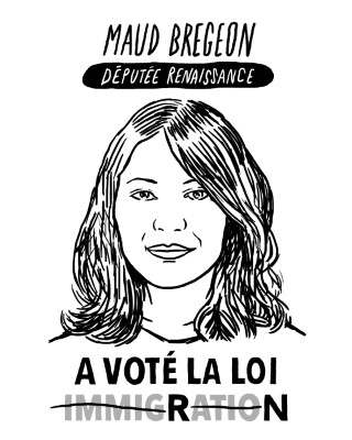 Portrait de Maud Bregeon par Quentin Faucompré