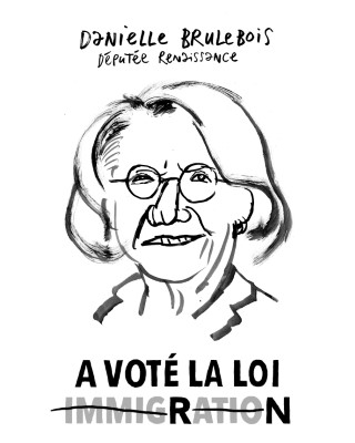 Portrait de Danielle Brulebois par Loïc Sécheresse