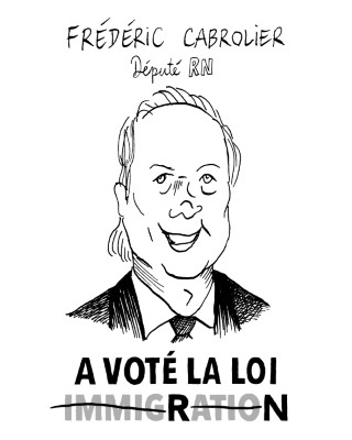 Portrait de Frédéric Cabrolier par Anne Simon