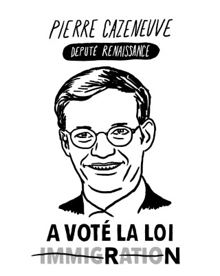 Portrait de Pierre Cazeneuve par Quentin Faucompré