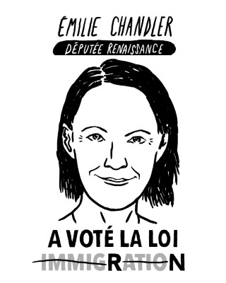 Portrait de Émilie Chandler par Quentin Faucompré