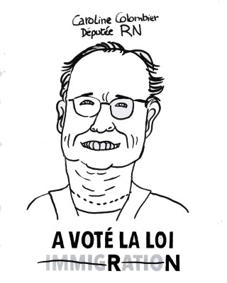 Portrait de Caroline Colombier par Florence Dupré la Tour