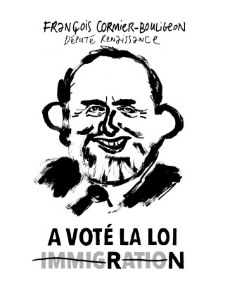 Portrait de François Cormier-Bouligeon par Loïc Sécheresse