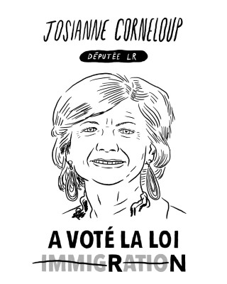 Portrait de Josiane Corneloup par Quentin Faucompré