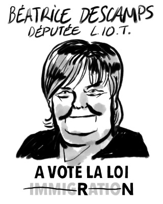 Portrait de Béatrice Descamps par Terreur Graphique