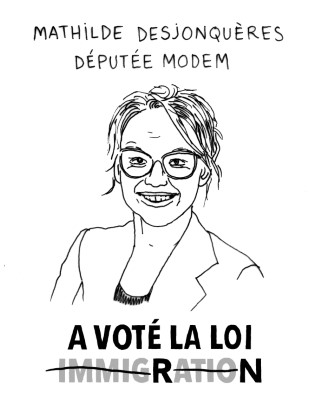 Portrait de Mathilde Desjonquères par Fanny Dalle-Rive