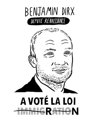 Portrait de Benjamin Dirx par Quentin Faucompré