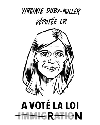 Portrait de Virginie Duby-Muller par Antoine Pédron