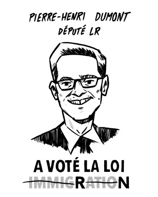 Portrait de Pierre-Henri Dumont par Antoine Pédron