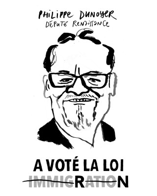 Portrait de Philippe Dunoyer par Loïc Sécheresse