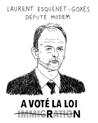 Portrait de Laurent Esquenet-Goxes par Fanny Dalle-Rive