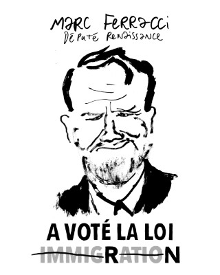 Portrait de Marc Ferracci par Loïc Sécheresse