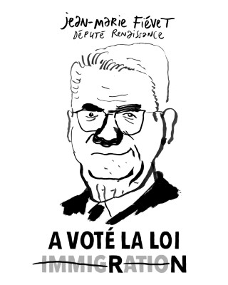 Portrait de Jean-Marie Fiévet par Loïc Sécheresse