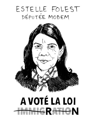 Portrait de Estelle Folest par Fanny Dalle-Rive