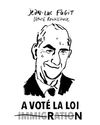 Portrait de Jean-Luc Fugit par Loïc Sécheresse