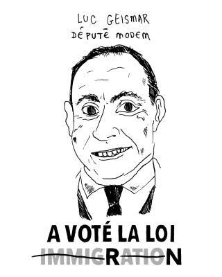 Portrait de Luc Geismar par Thomas Brochard-Castex