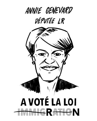 Portrait de Annie Genevard par Antoine Pédron