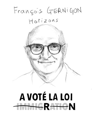 Portrait de François Gernigon par Caroline Cruzinha