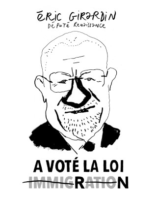 Portrait de Éric Girardin par Loïc Sécheresse