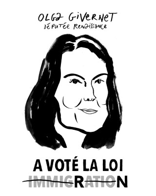 Portrait de Olga Givernet par Loïc Sécheresse