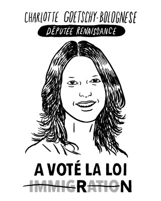 Portrait de Charlotte Goetschy-Bolognese par Quentin Faucompré