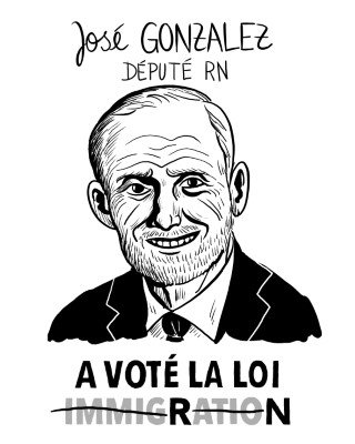 Portrait de José Gonzalez par Zelba