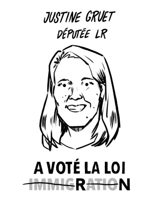 Portrait de Justine Gruet par Antoine Pédron