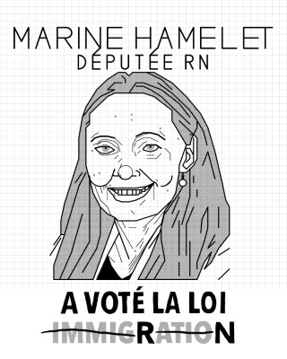 Portrait de Marine Hamelet par Olivier Garraud