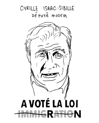 Portrait de Cyrille Isaac-Sibille par Thomas Brochard-Castex