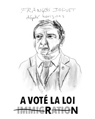 Portrait de François Jolivet par Philippe Faugère