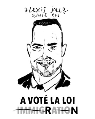 Portrait de Alexis Jolly par Loïc Sécheresse