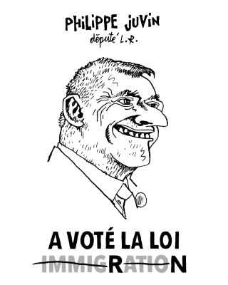 Portrait de Philippe Juvin par JC Menu