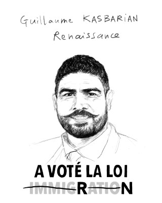 Portrait de Guillaume Kasbarian par Caroline Cruzinha