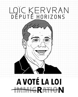 Portrait de Loïc Kervran par Olivier Garraud