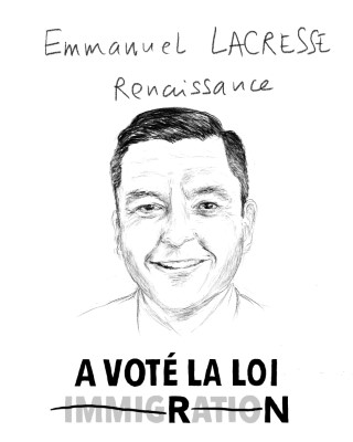 Portrait de Emmanuel Lacresse par Caroline Cruzinha
